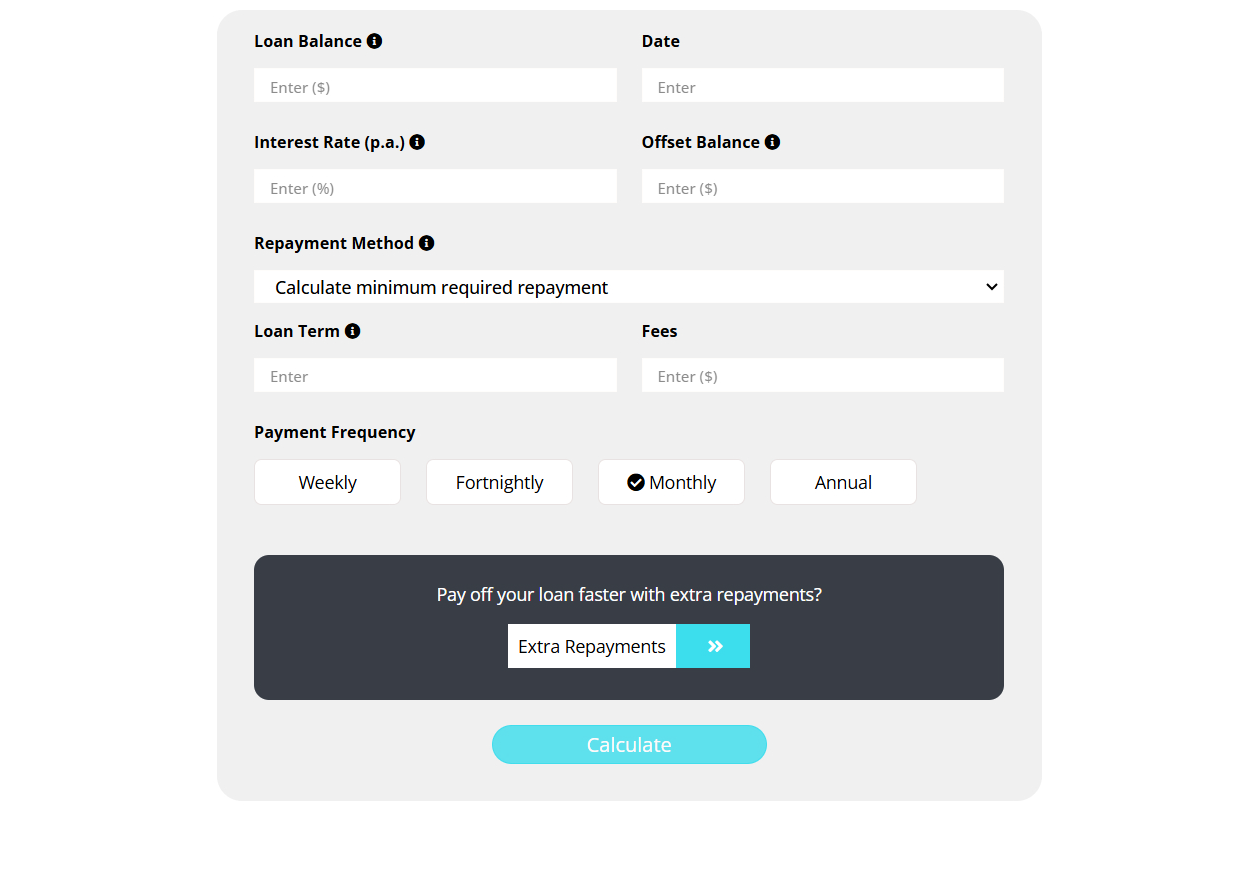 Loan Repayment Calculator Image